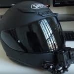 Is it legal to mount a GoPro on a motorcycle helmet